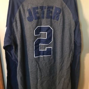 Jeter American League Majestic Genuine shirt